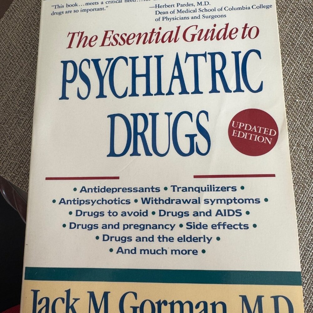 Psychiatric Drugs Book